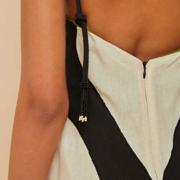 FARM Rio Tropical Green and Yellow Maxi Dress - Picture 4 of 7